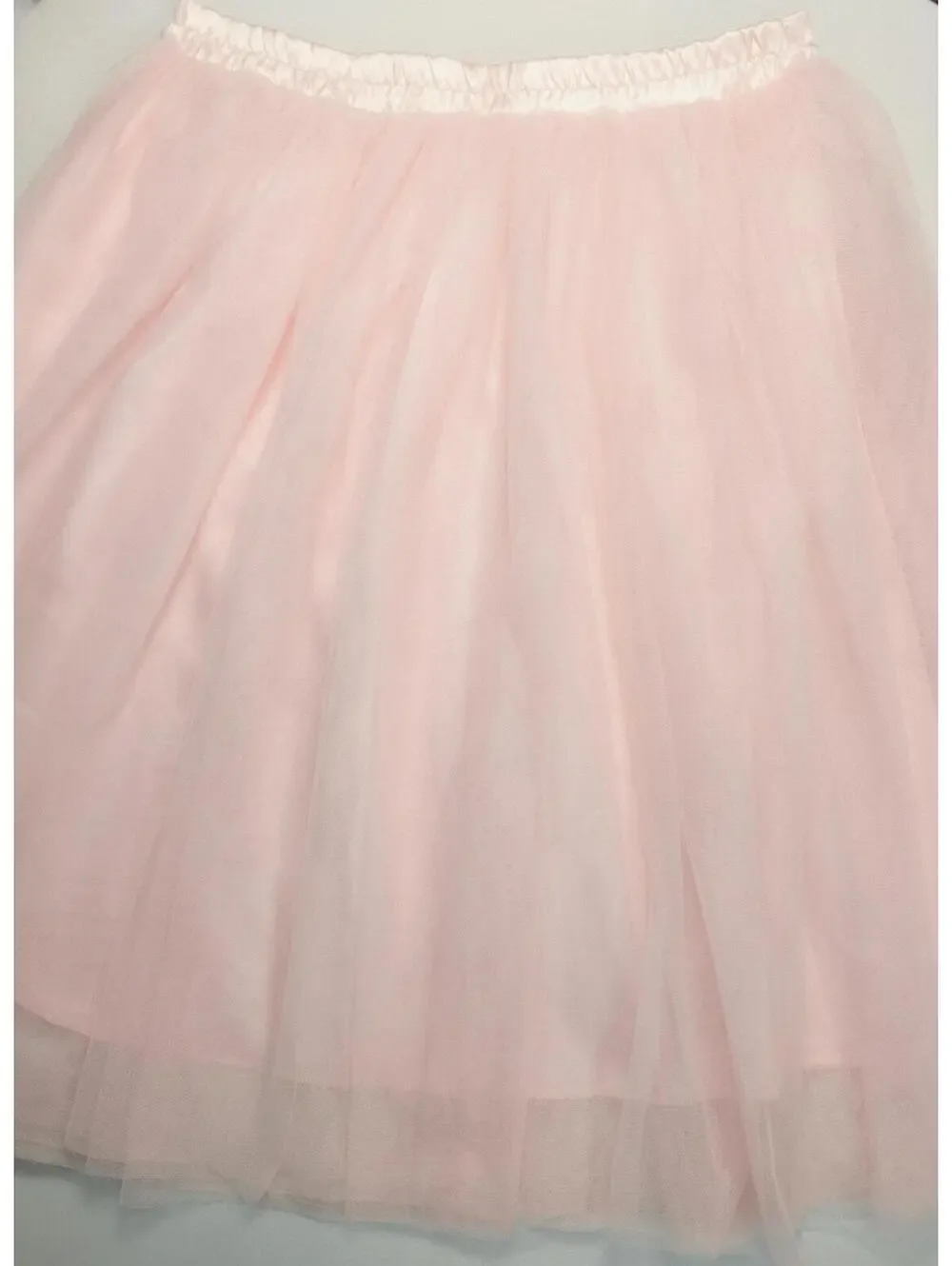 Pink Tulle Midi Tutu Skirt Layered Mesh Volume Coquette BalletSize XL